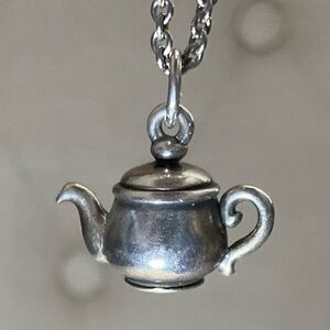 James Avery Retired Rare James Avery Teapot Sterling Silver
